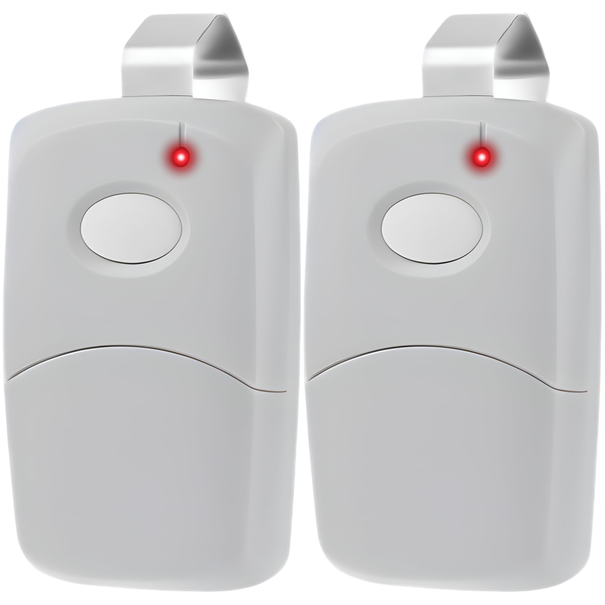 GARAGE STOP 2X Multicode 308911 remote front view for quick car-side access.