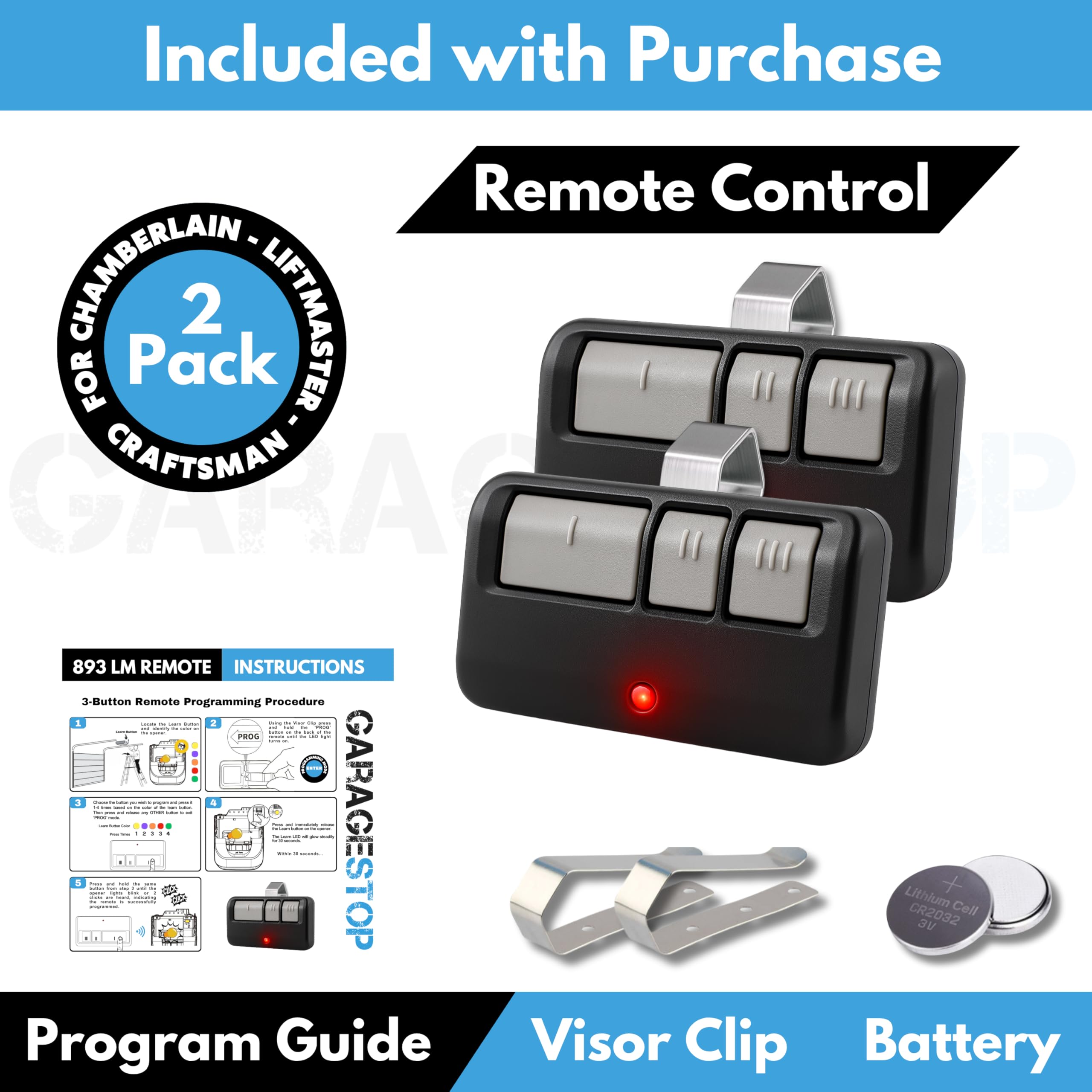 Garage Stop remote programming video guide for DIY setup.