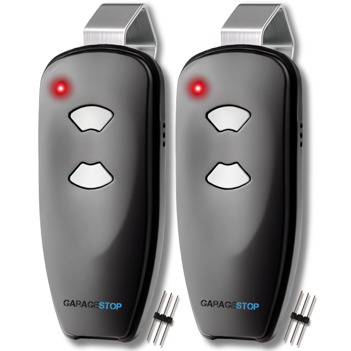 Garage Stop Marantec 2X remote front view for quick pairing with dual openers