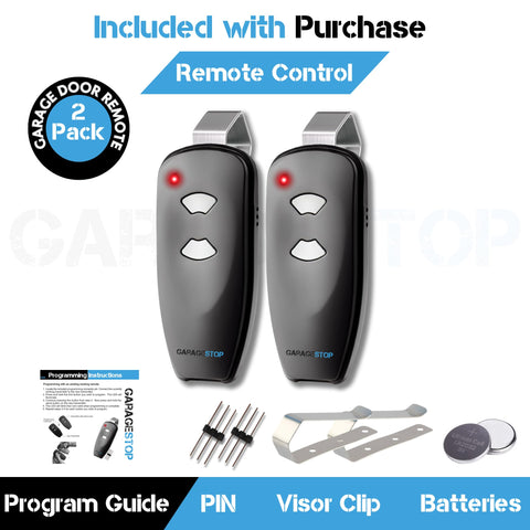 Garage Stop Marantec two-buttons remote suitable for two doors