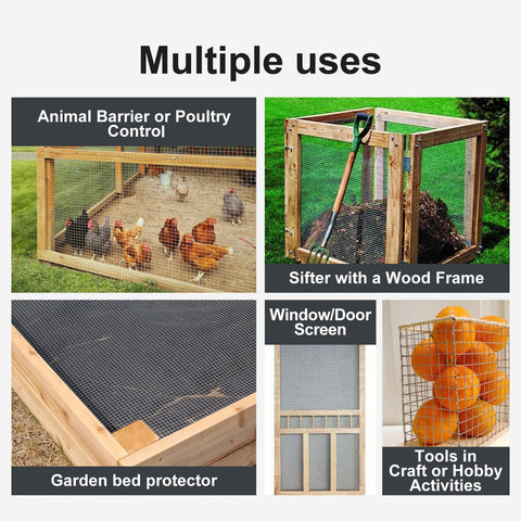 Garden Tailor chicken coop enclosure in galvanized mesh for secure poultry.
