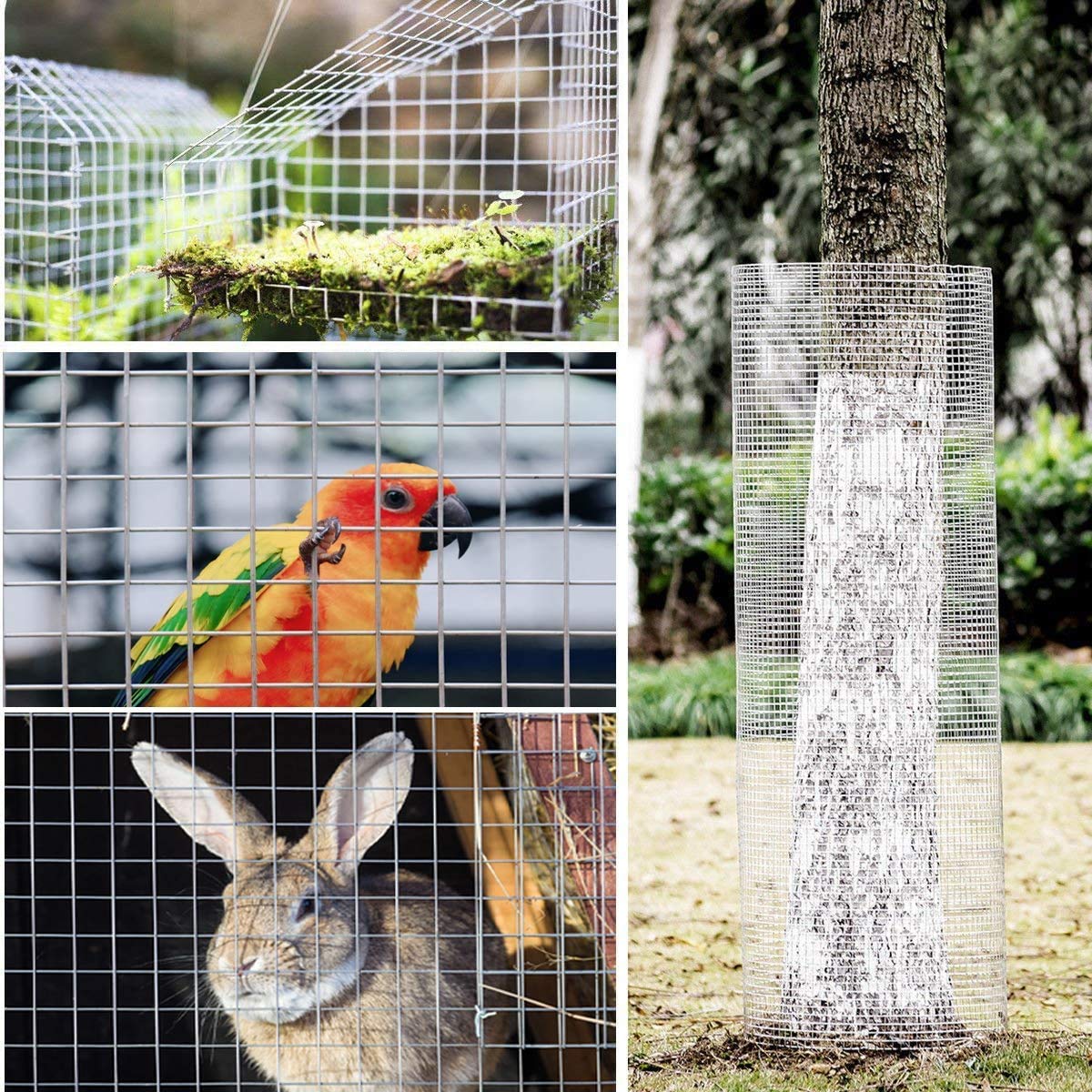 Garden Tailor packaged wire mesh roll for easy storage.