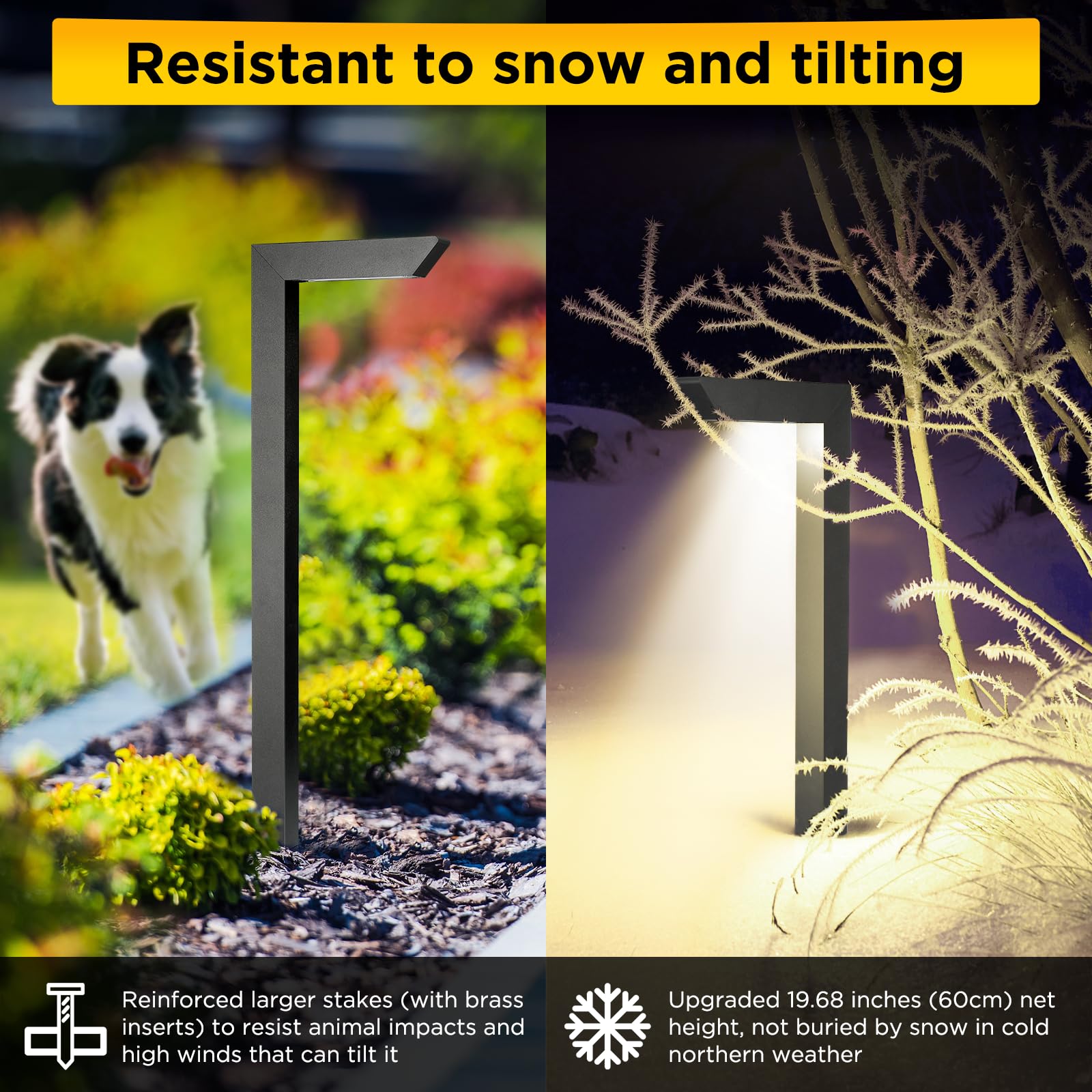 Gardencoin durable aluminum housing closeup highlighting weather resistance.