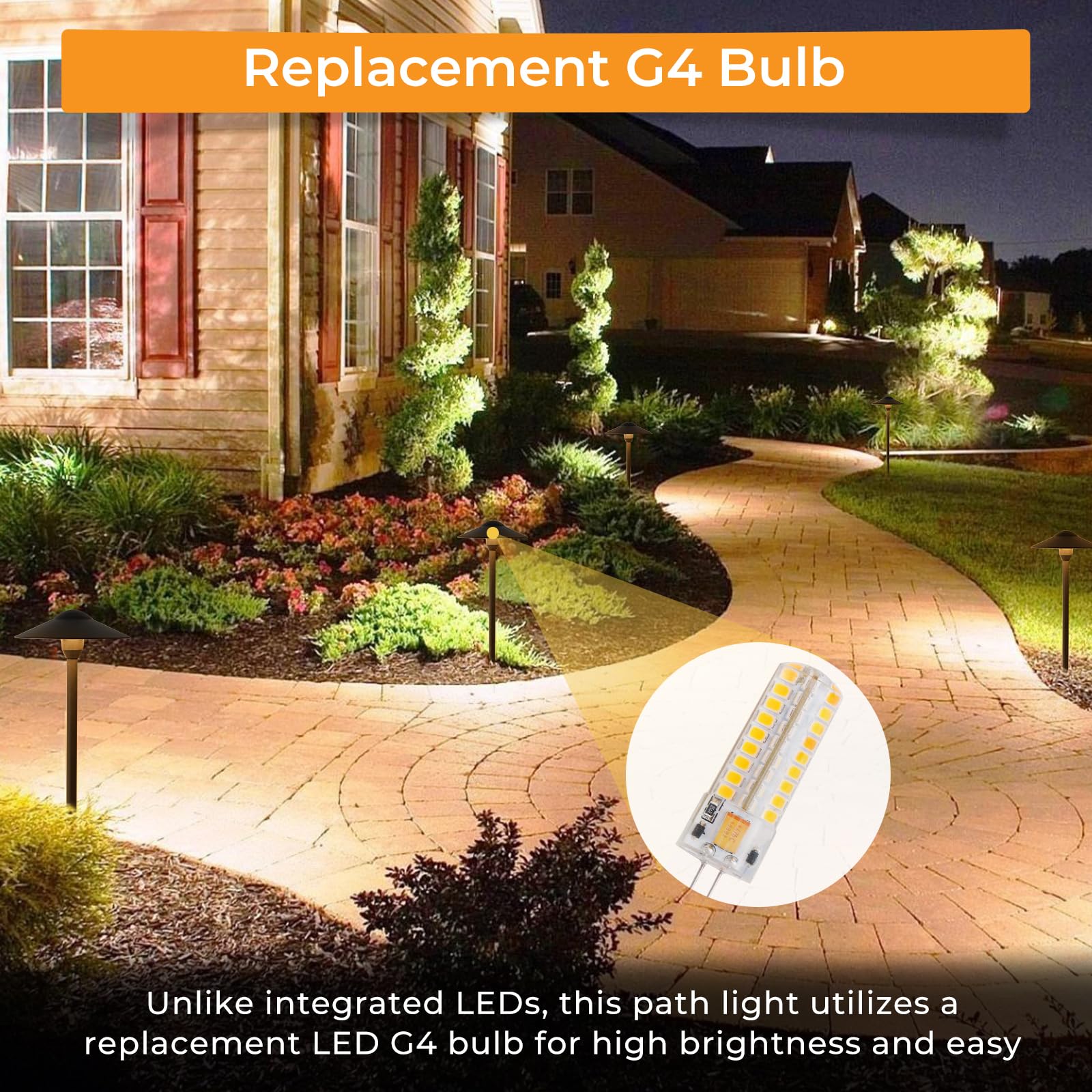Gardencoin ground stake resists corrosion to stay steady in wet soil