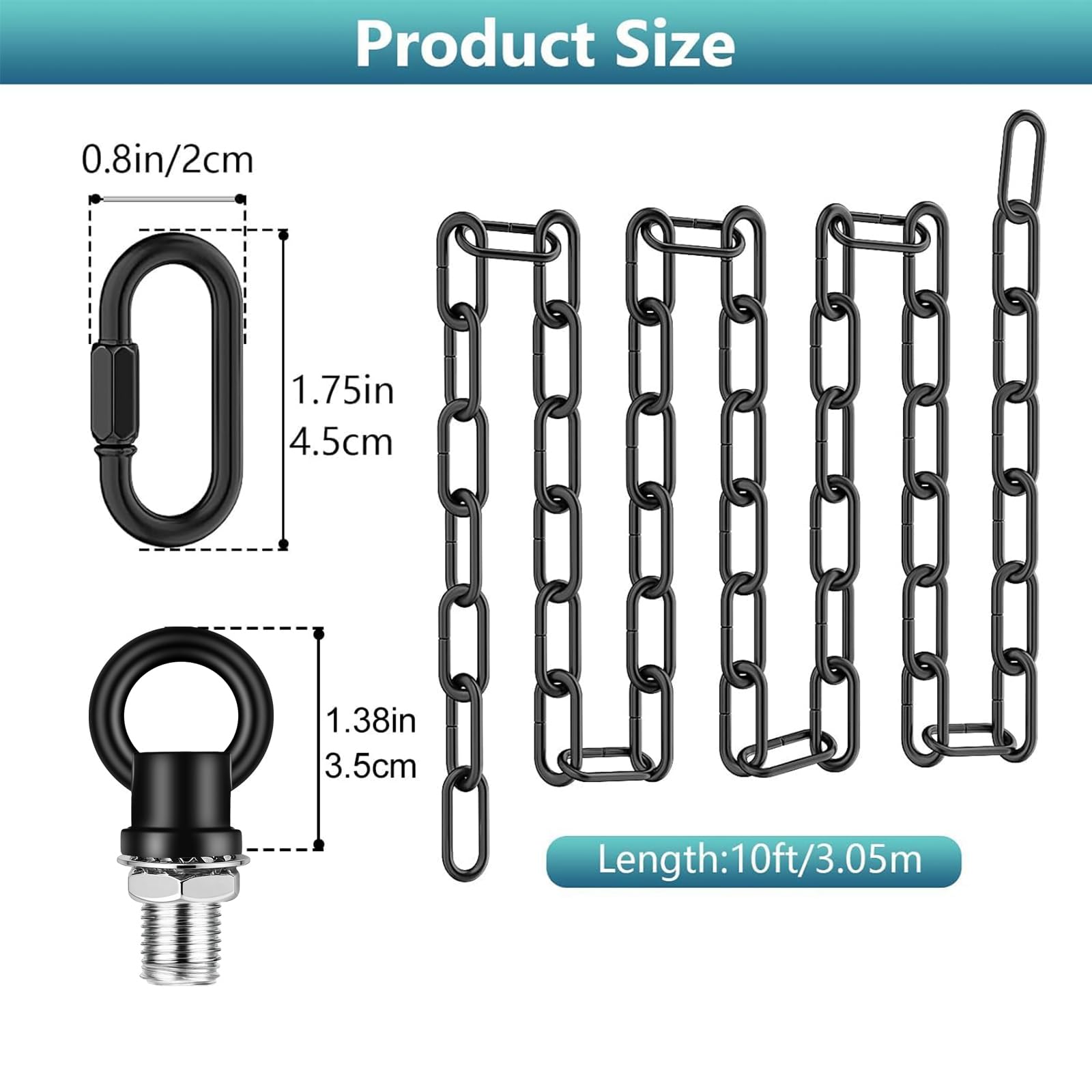 Garini adjustable pendant chain for customizable hanging length.