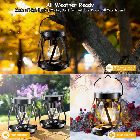 Garpar LED filament bulbs emit warm 3000K light
