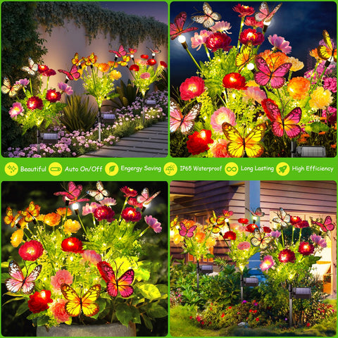 Garpar night-time garden display enhances porches and borders