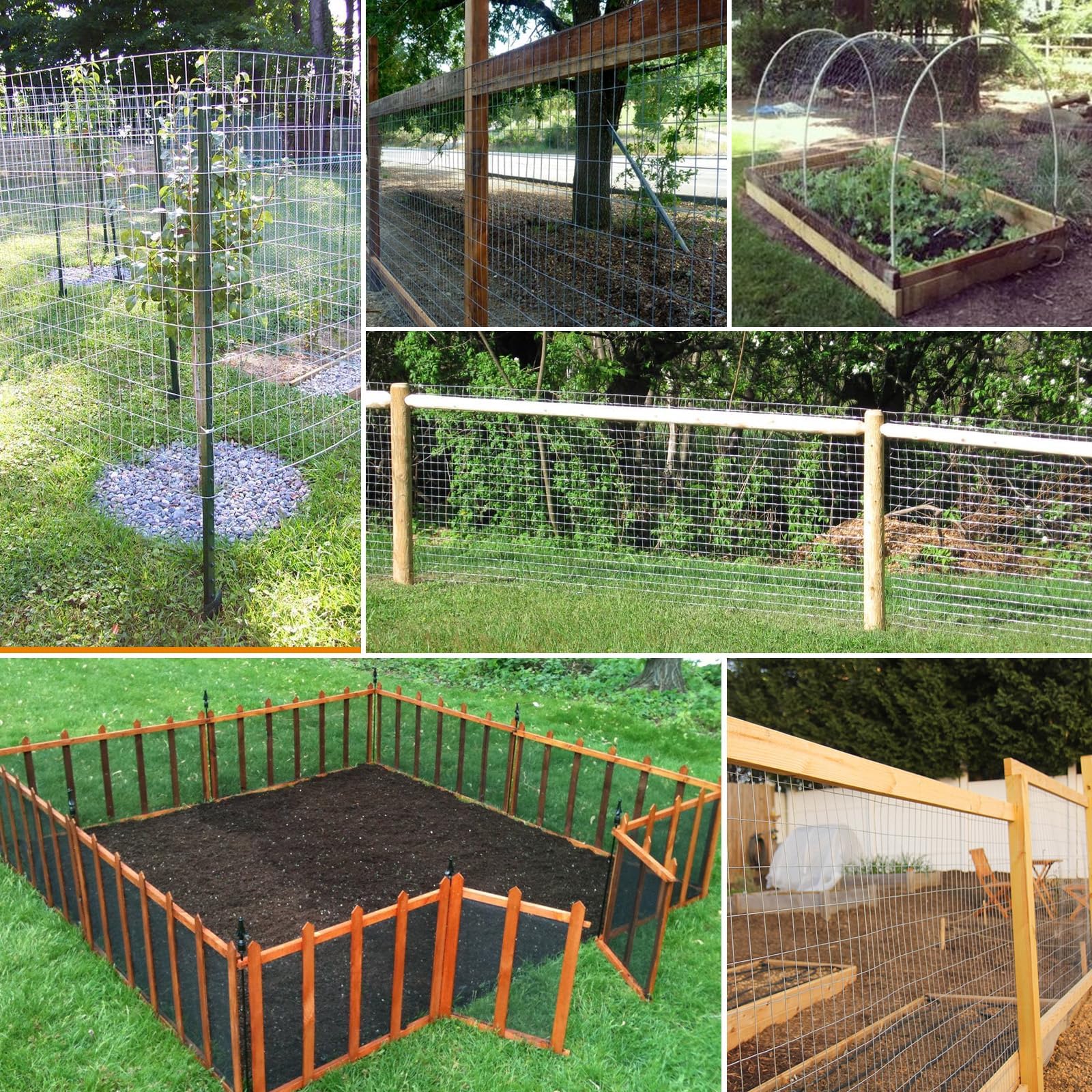 Versatile roll ideal for fencing, cages, and covers.