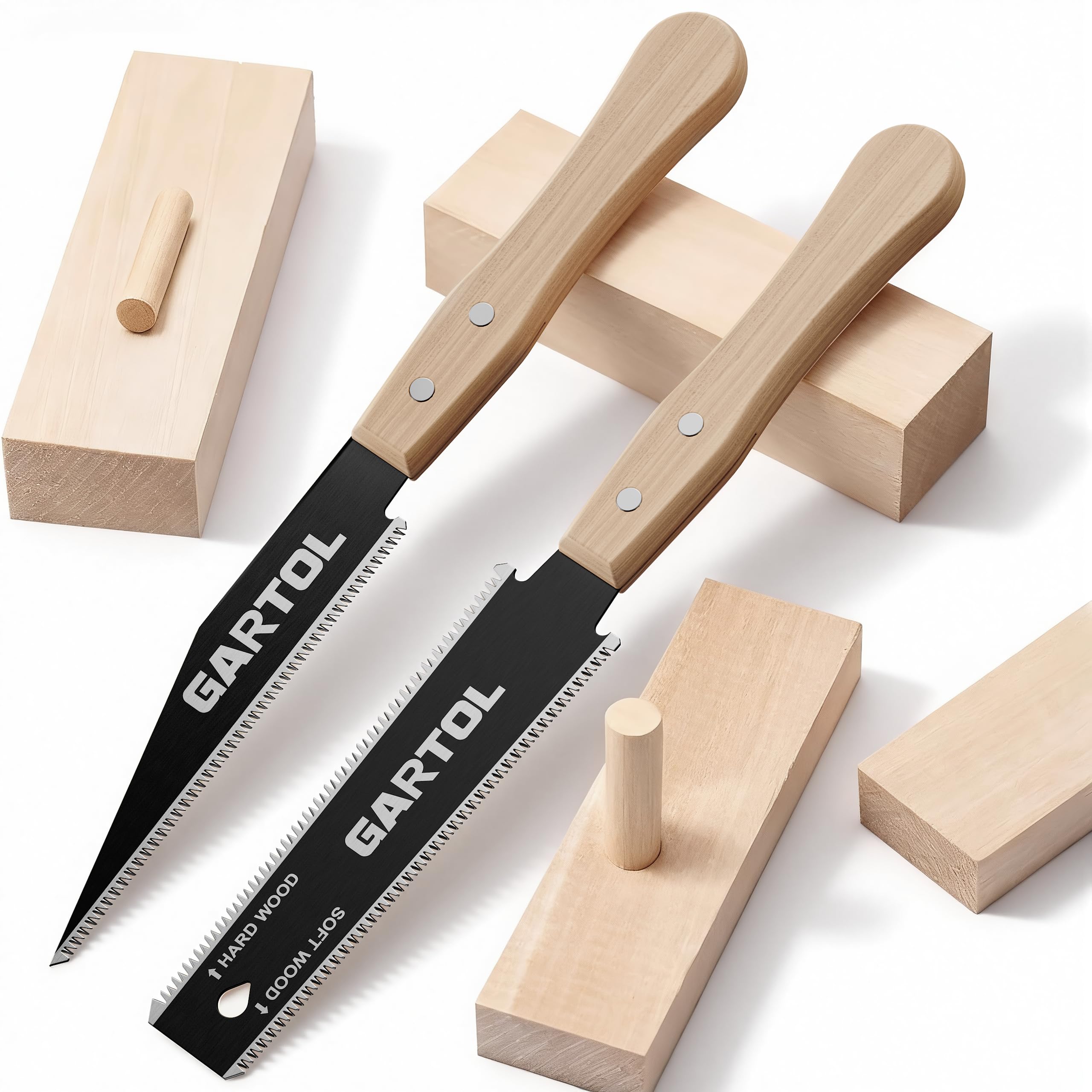 GARTOL flush-cut 6-inch blade for precise trimming in tight gaps