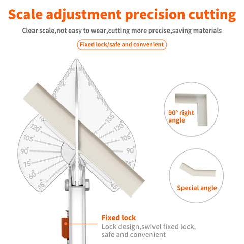 GARTOL Miter Shears ambidextrous safety lock provides blade control