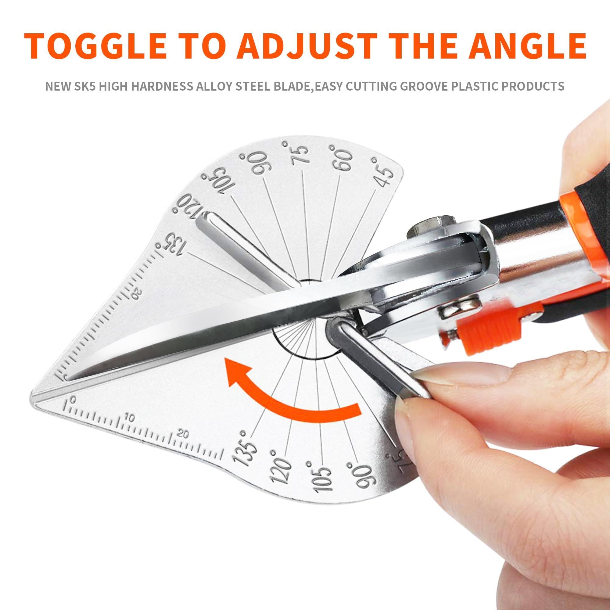 GARTOL Miter Shears ergonomic grip reduces fatigue during long projects