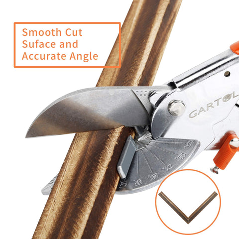 GARTOL Miter Shears ideal for trimming wood and plastic in DIY tasks