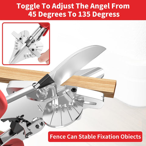 GARTOL Patchet Miter Shears aluminum base supports steady cuts.