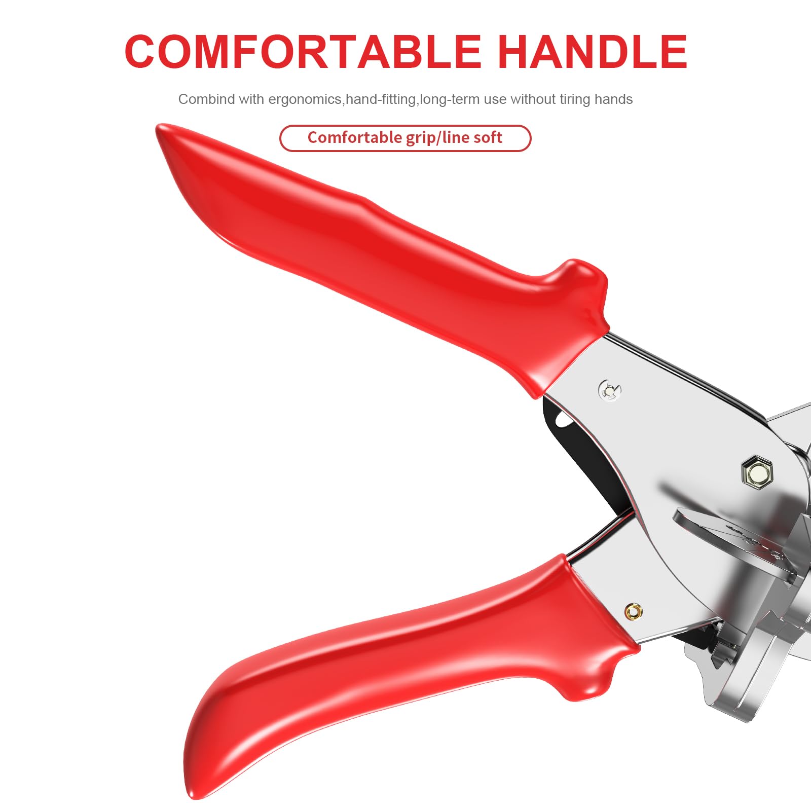 GARTOL Ratchet Miter Shears with durable SK5 blade