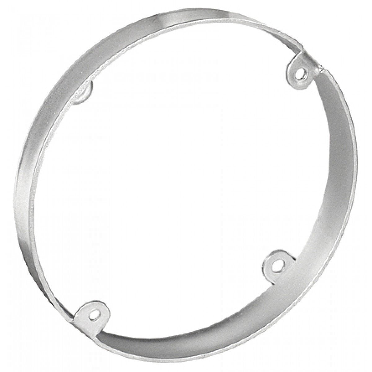 Garvin two-pack 4-inch round pan box extension ring, half-inch deep, boosts wiring capacity for ceiling lighting