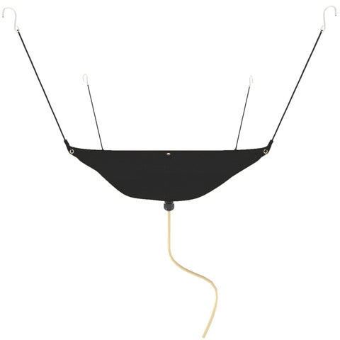 GARVIN ceiling leak diverter tarp 3x3 captures leaks to protect inventory