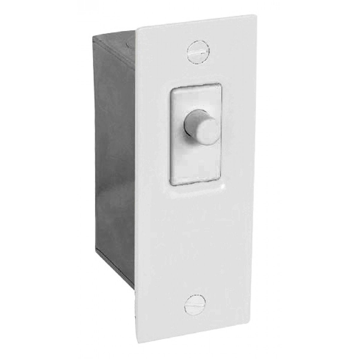 Garvin door jamb switch kit with push-button for indoor lighting control when a door opens.