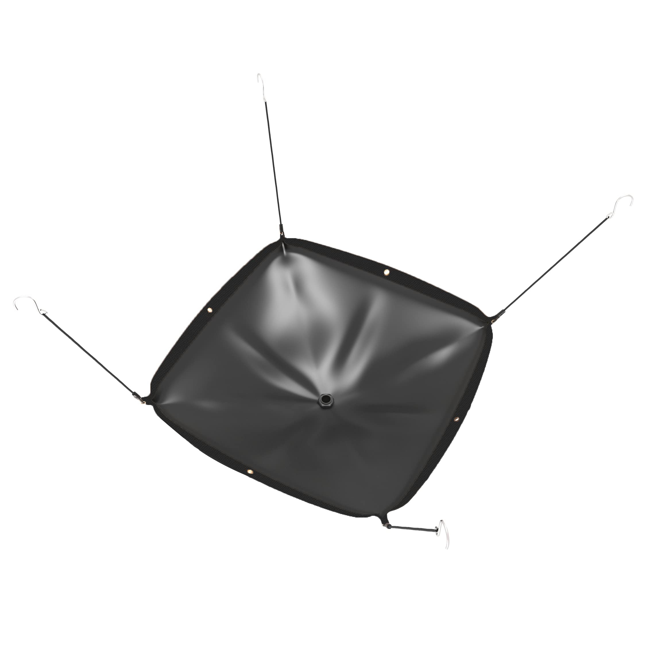 GARVIN heavy-duty Oxford fabric tarp provides durable roof leak protection