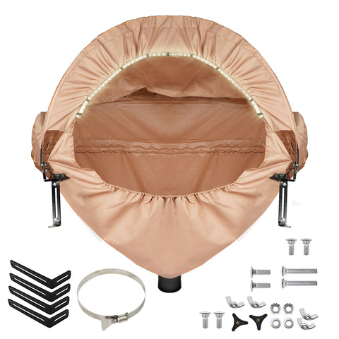 GARVIN miter-saw-dust-hood-storage-bag-included: storage bag included for transport.