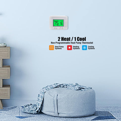 Garystat thermostat shows humidity monitor for home comfort