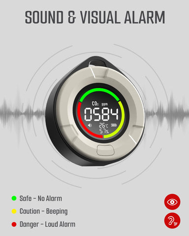 GasDoc DS-100PRO safe testing method for CO and CO2 responsiveness