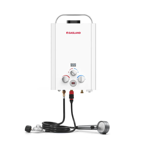 Gasland BE158 propane tankless heater for rugged outdoor camping showers