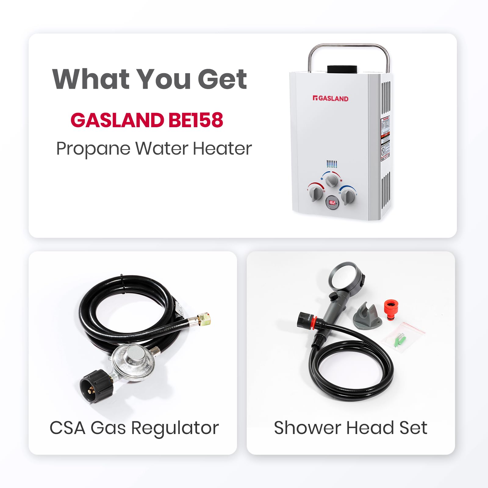 CSA-certified BE158 with safety protections to prevent overheating and leaks