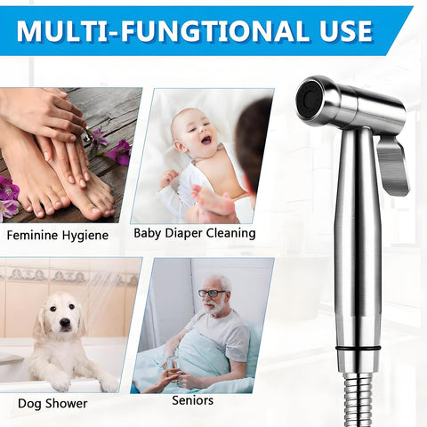 GASLIKE wall-mount configuration offers convenient reach and tidy bathroom setup.