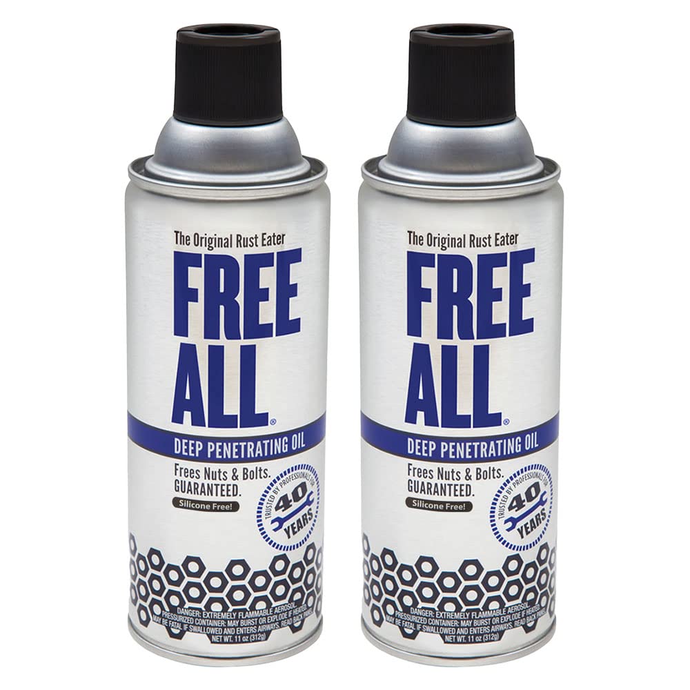 Gasoila Free All rust eater precision spray targets hard-to-reach rust.