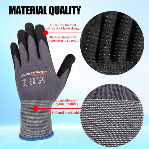 Gasoline safety gloves touch-screen compatibility lets you use devices without removing gloves