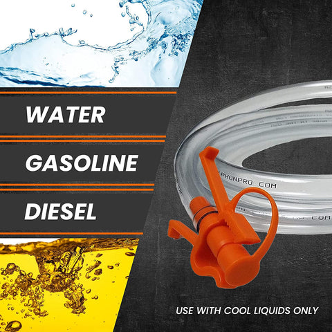 GasTapper Deluxe flow-control handle enables precise liquid transfer