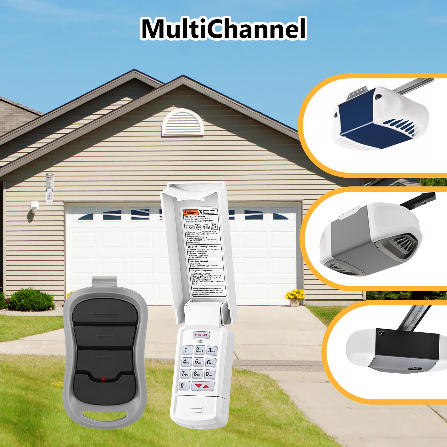 Gate Yuukey Intellicode technology reduces interference