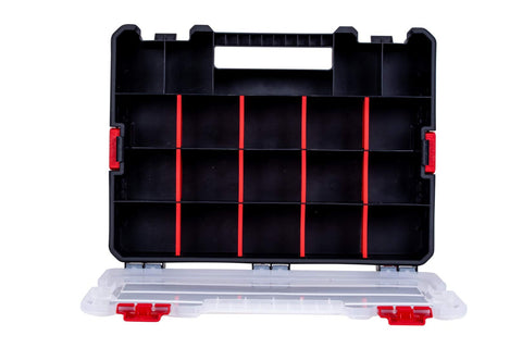 Gator Clamps drill bits neatly organized, quick access for projects.