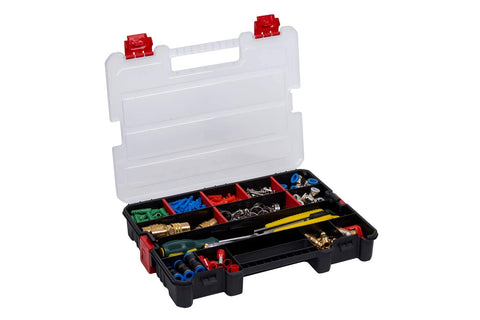 Gator Clamps heavy-duty nylon construction close-up, durable storage solution.