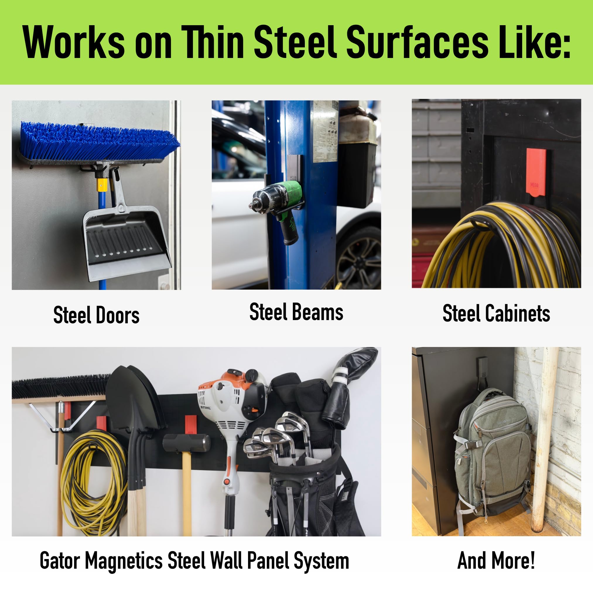 Patented easy-release lever enabling quick hook repositioning and reuse