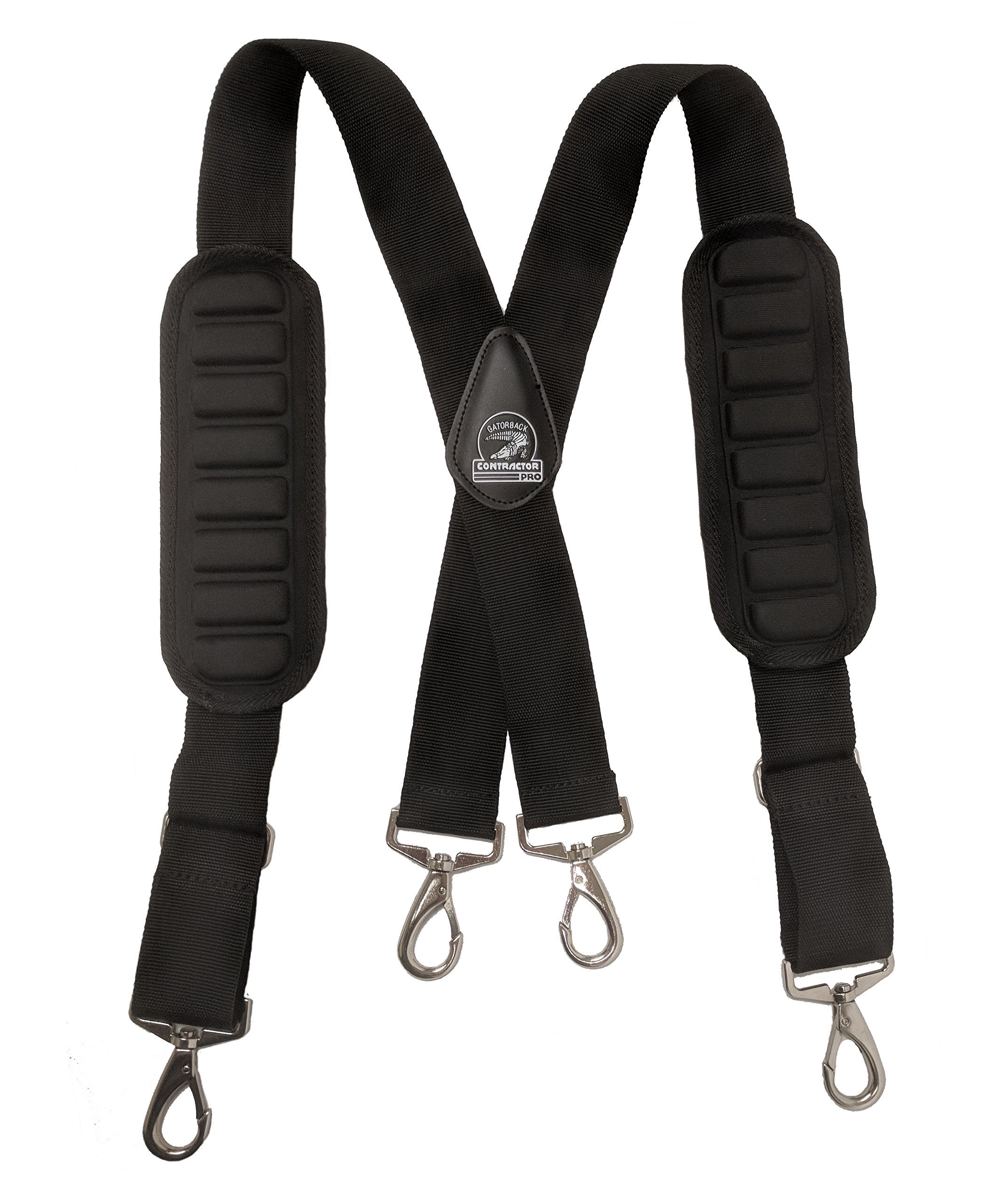 Gatorback B606 heavy-duty spring hooks secure to belt rings