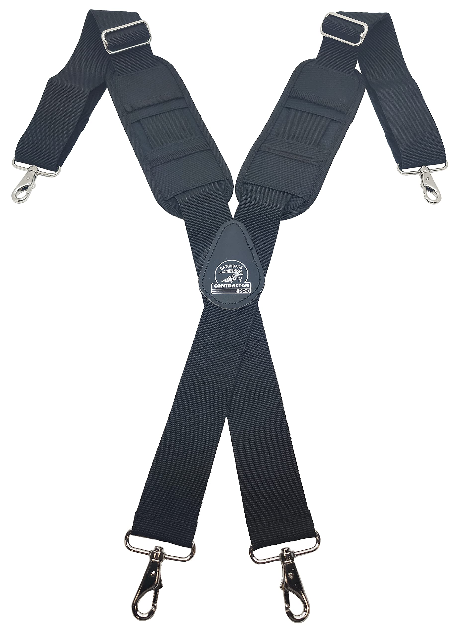 Gatorback B606 molded air-channel suspenders for breathable comfort on the job
