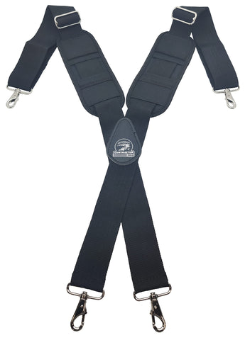 Gatorback B606 molded air-channel suspenders for breathable comfort on the job