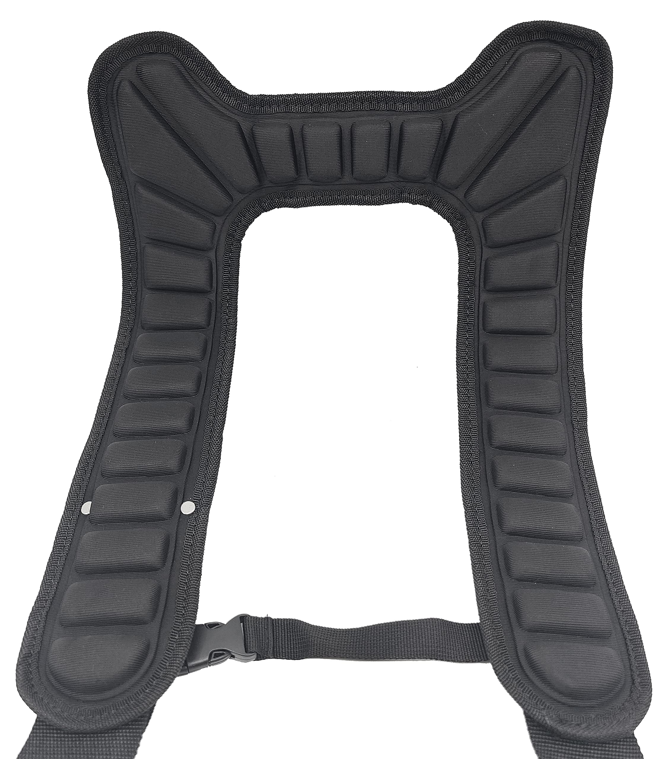 Gatorback B616 Deluxe Suspender Harness showing neck padding for cushioned support