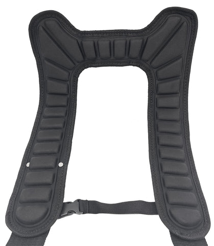 Gatorback B616 Deluxe Suspender Harness showing neck padding for cushioned support