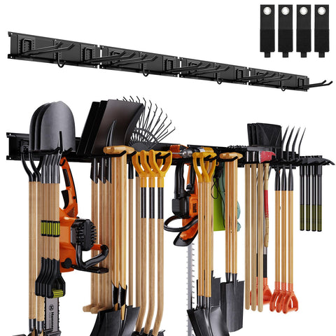 Gatsowm garage tool organizer wall-mounted 64-inch for organized tools.