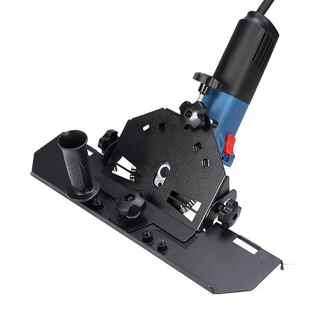 Gazaar tile chamfering tool demonstrates precise 45-degree bevels