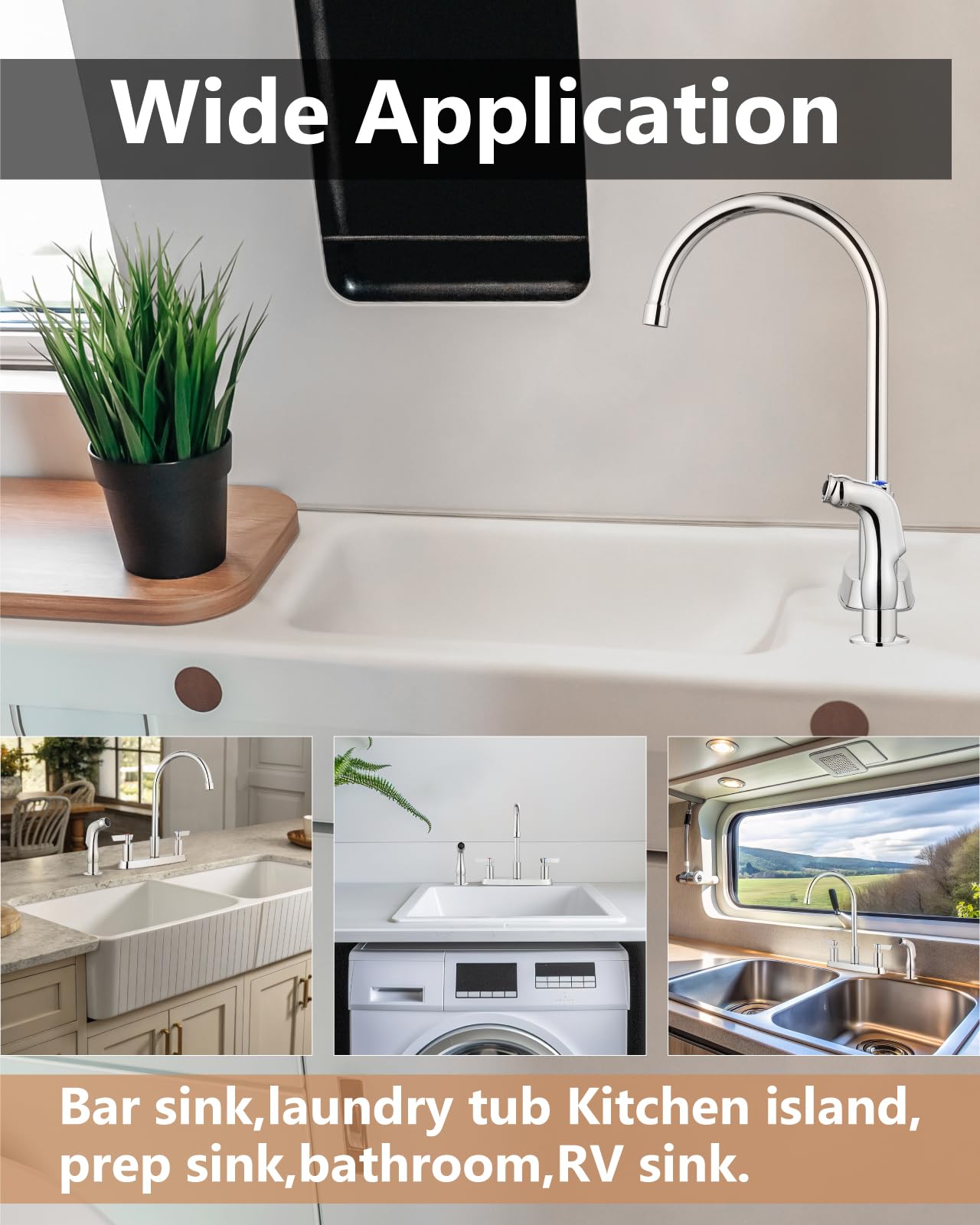 GBBNE fingerprint-resistant chrome finish stays cleaner between uses