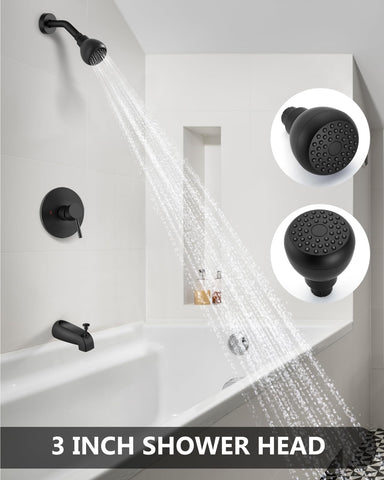 GBBNE wall-mount kit for smooth tub-shower setup