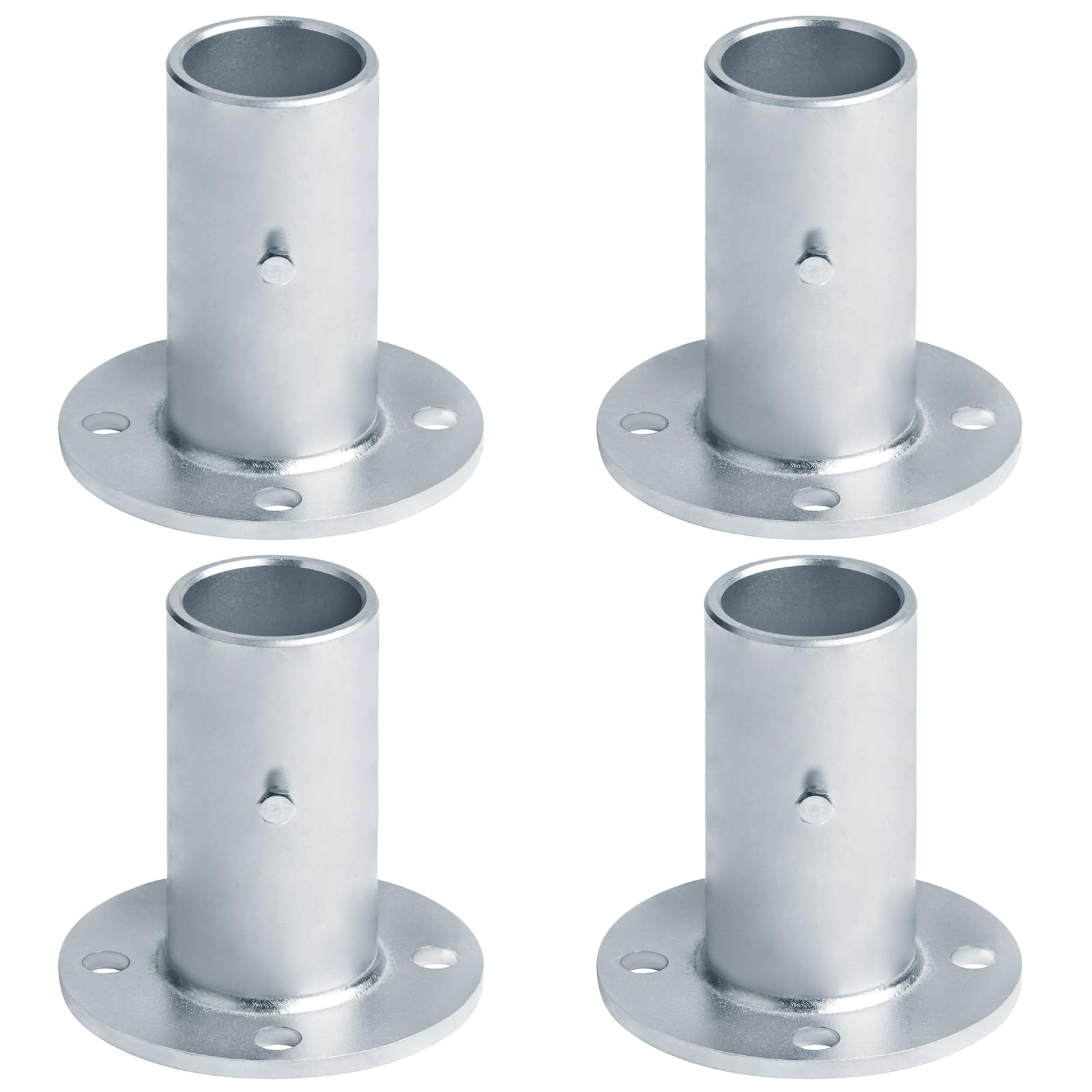 GBGS four-piece fence post floor flange base for sturdy fixed installations.