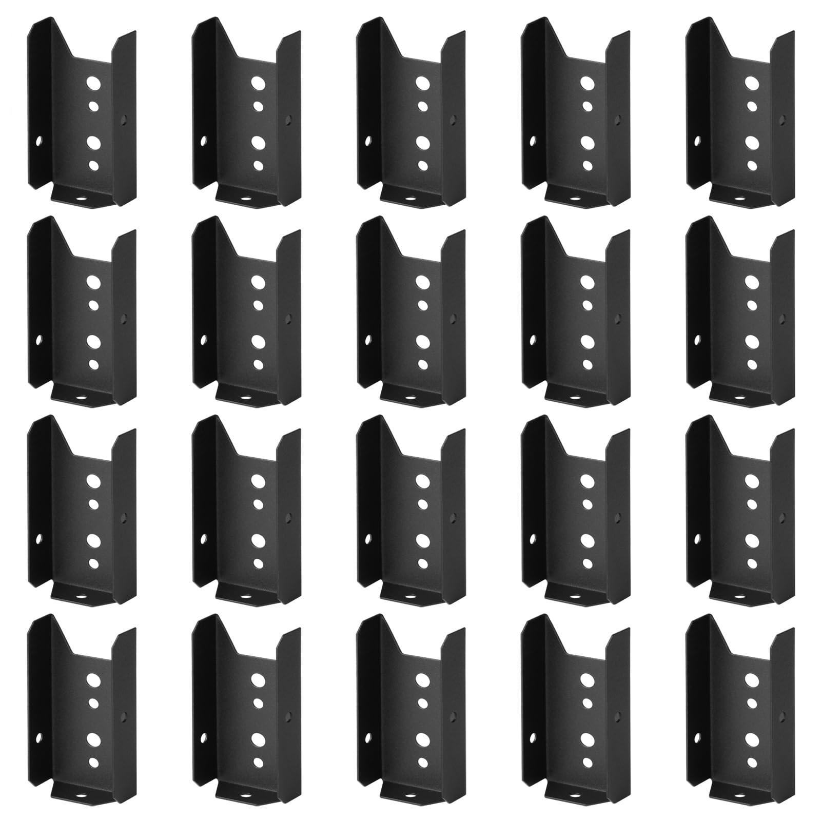 GBGS powder-coated outdoor-use brackets for fencing and porches