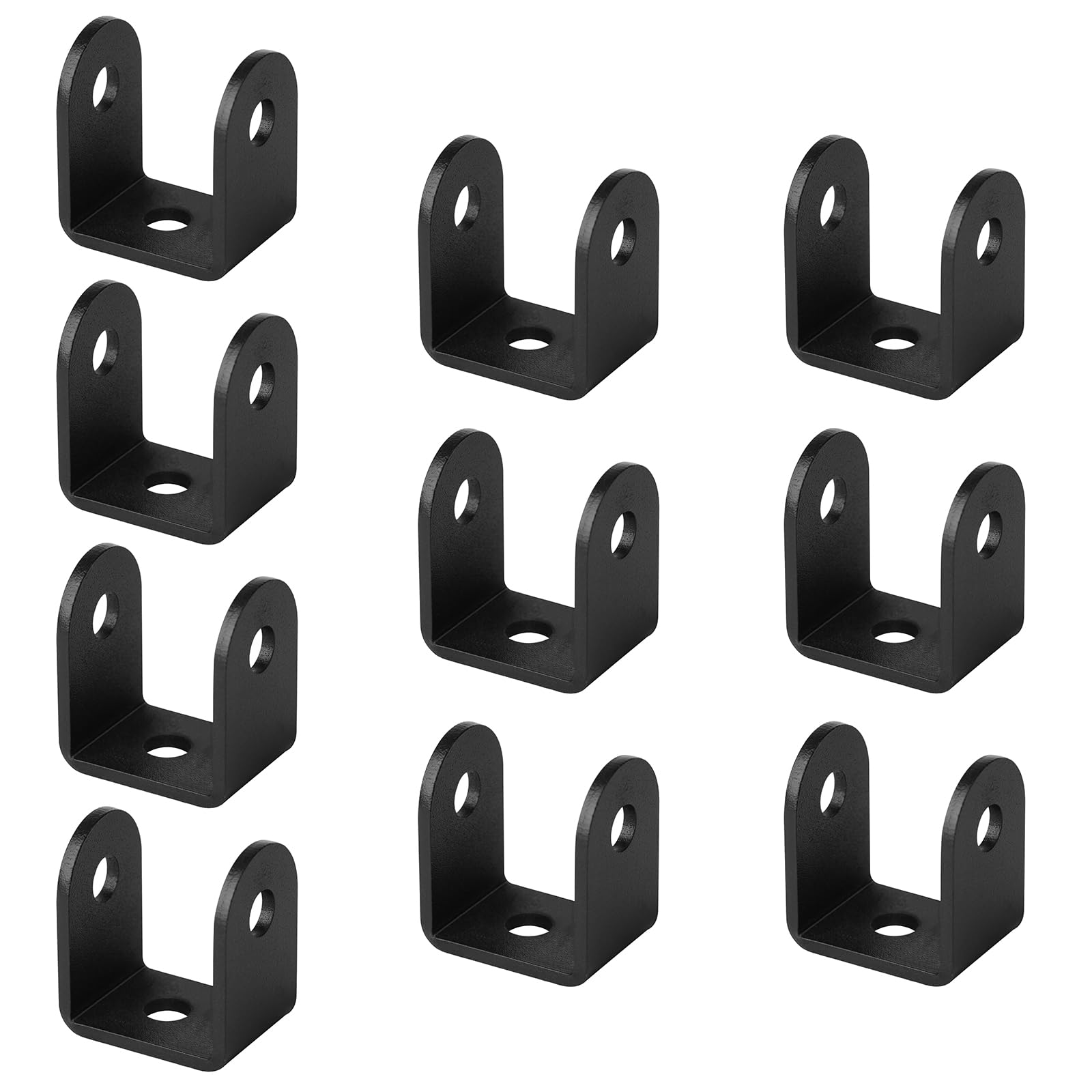 GBGS U bracket used in restroom partitions with 2x2 posts
