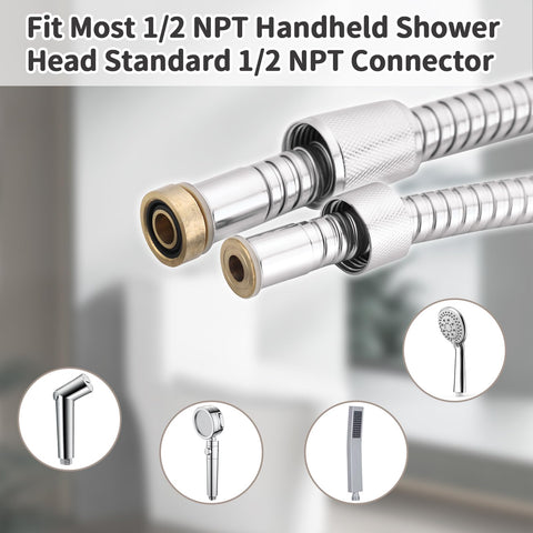 Tangle-free design prevents knots while water flows smoothly