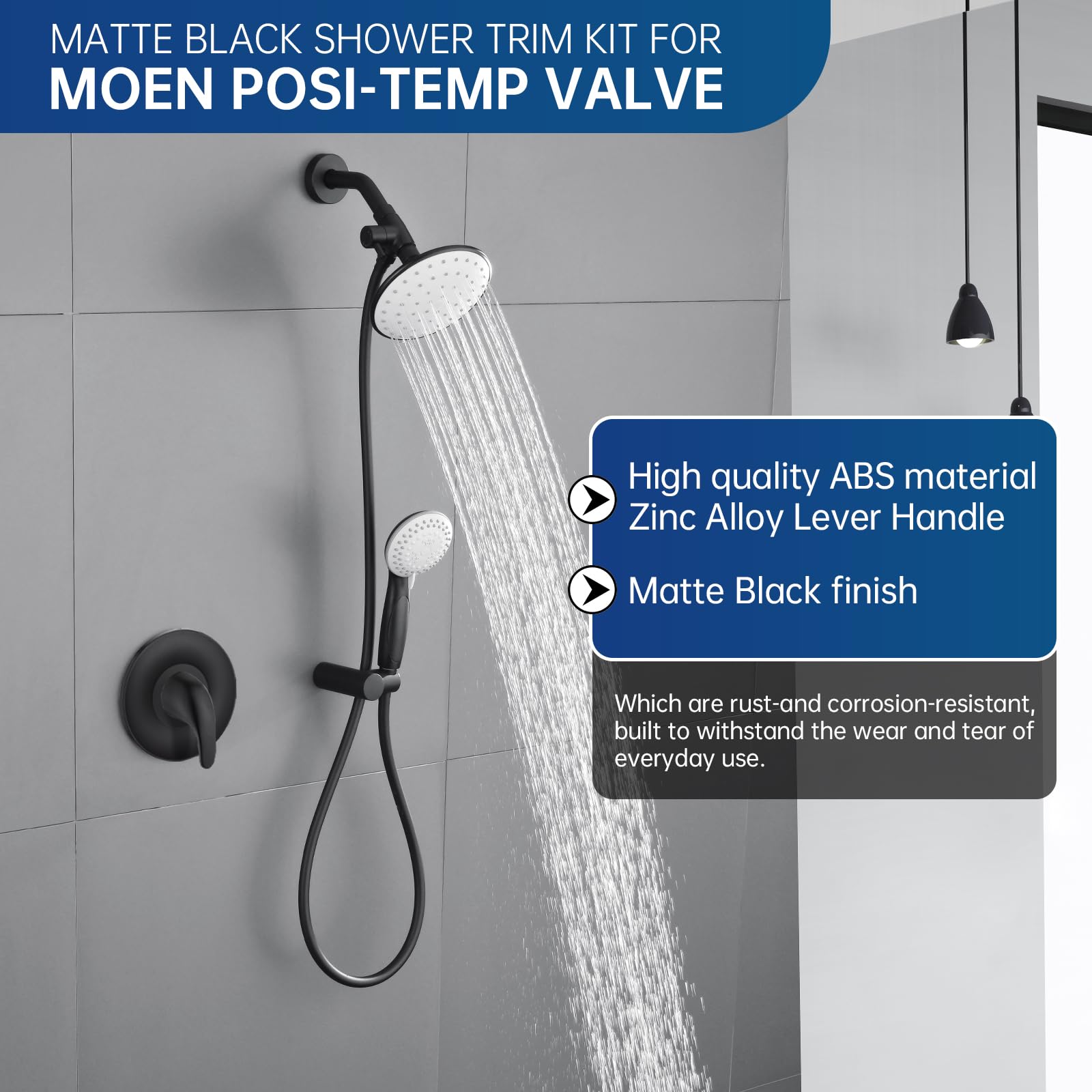 GCBCRIT lever-handle closeup highlights smooth one-handed operation