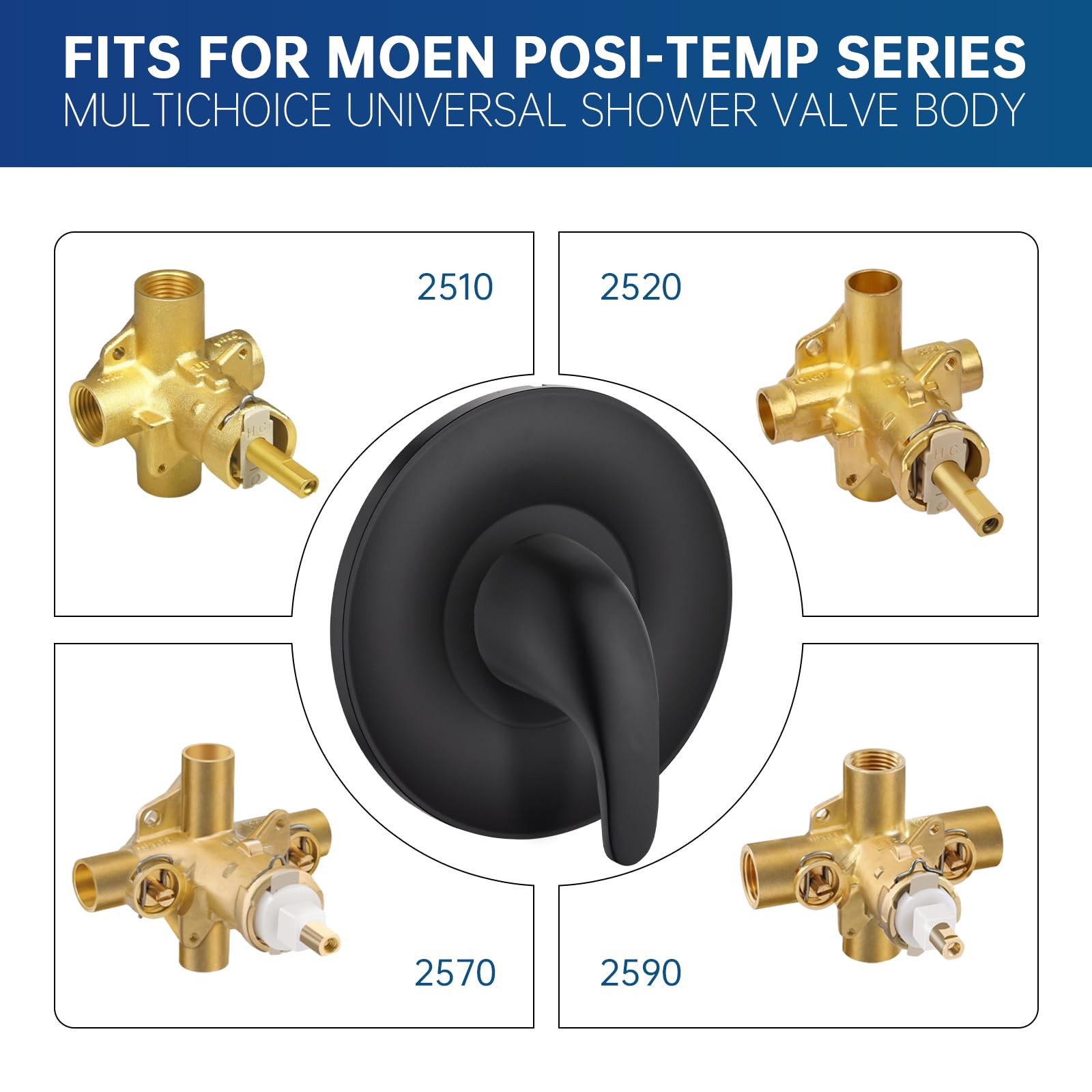 GCBCRIT zinc alloy lever adds sturdy feel to operation